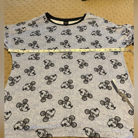 Disney for Costco Pajama Lounge Long Sleeve Top.  NWOT. Sz L Mickey Mouse - Picture 7 of 8